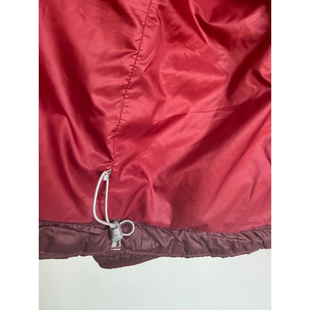 Patagonia Nano Puff Jacket Womens Gorpcore Medium Burgundy Red Quilted Insulated - Picture 4 of 11